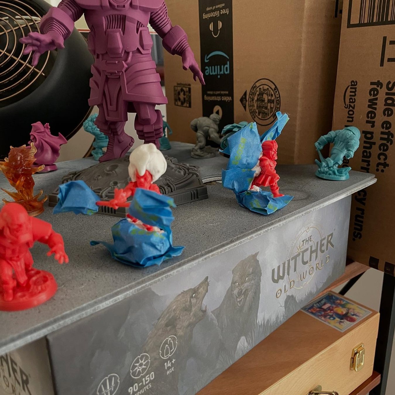 Galactus & Heralds, WIP, photo 3
