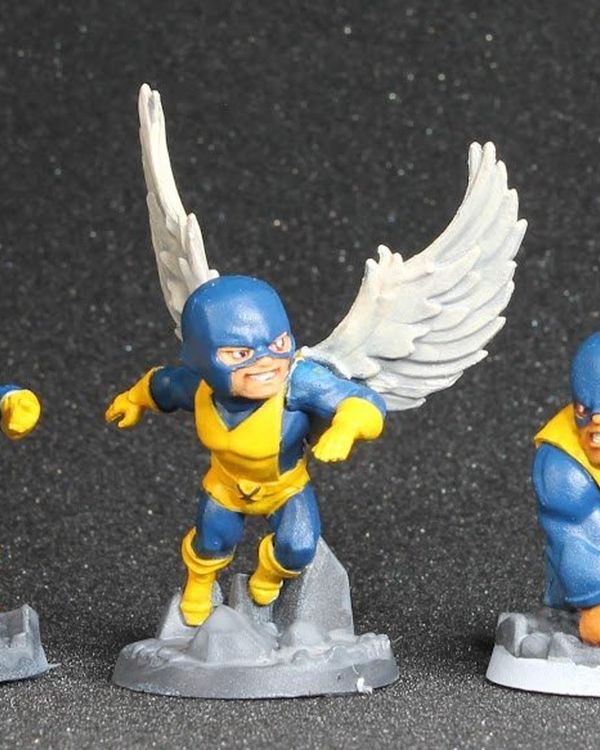 X-Men in yellow and blue, photo 1
