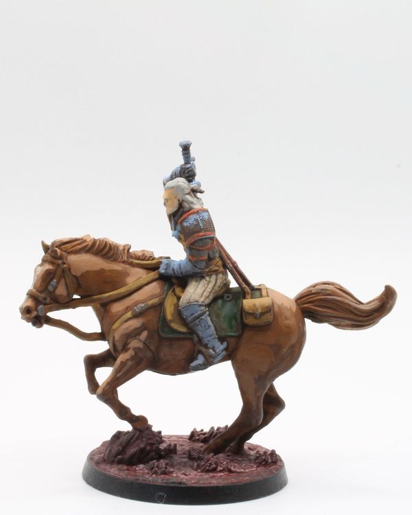 Geralt on Roach, photo 1