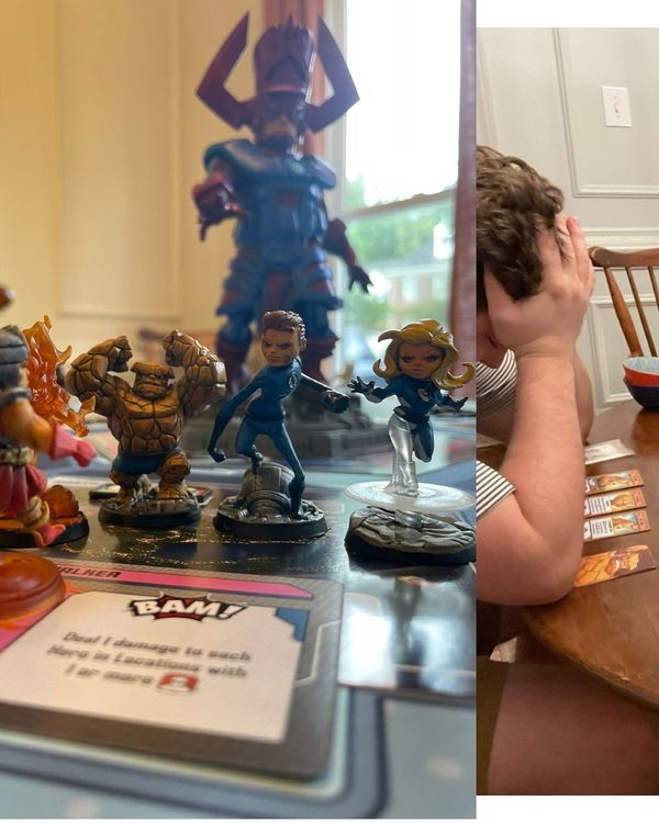 Marvel United game night against Galactus, photo 1
