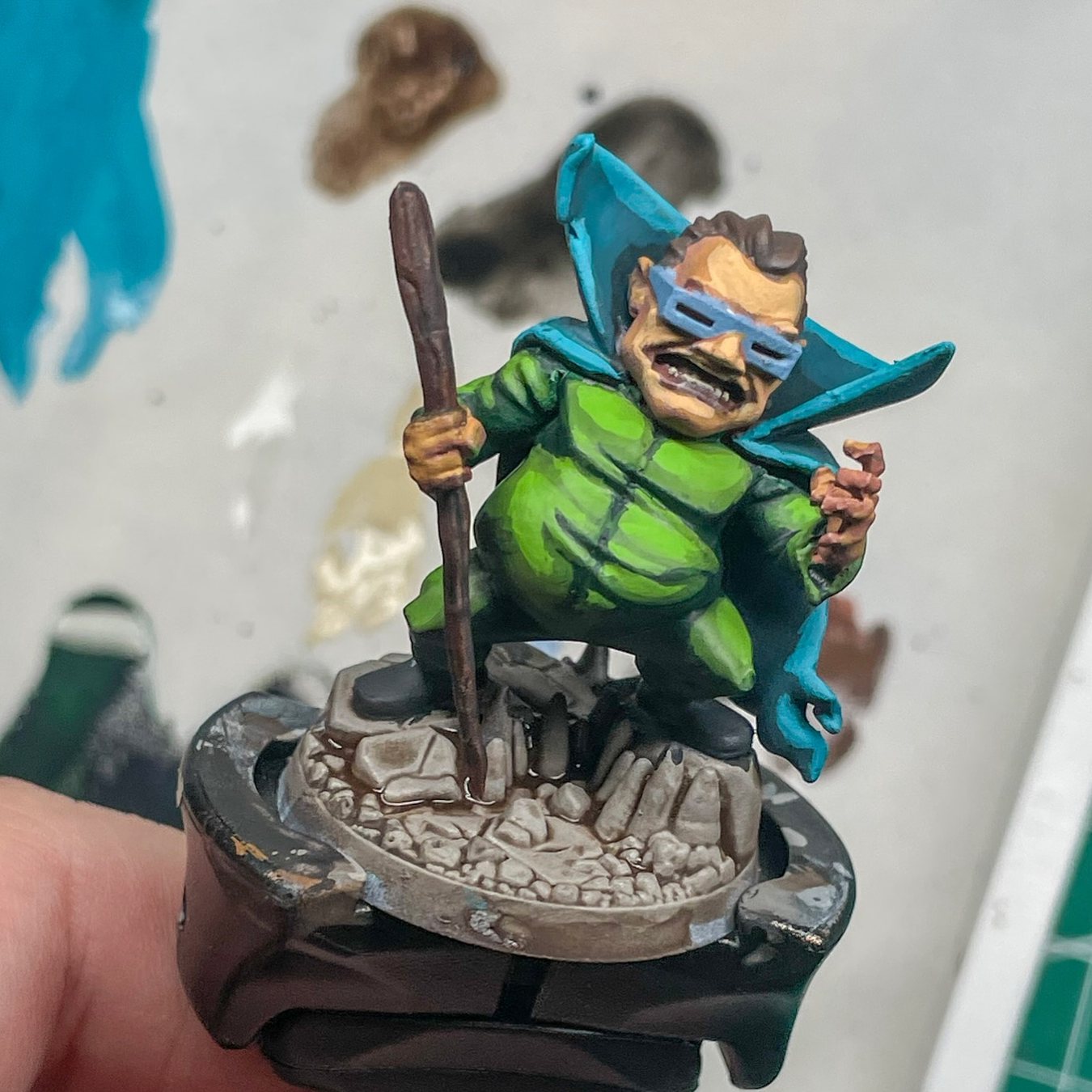 Mole Man, in progress