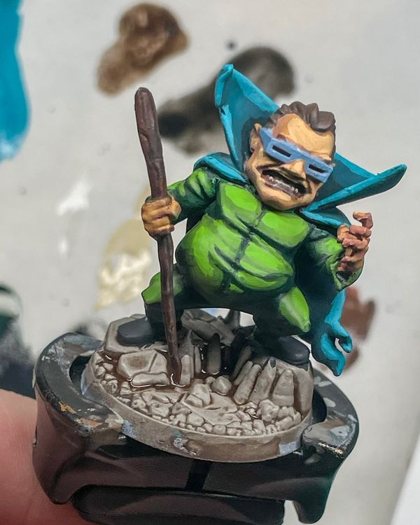 Mole Man, in progress