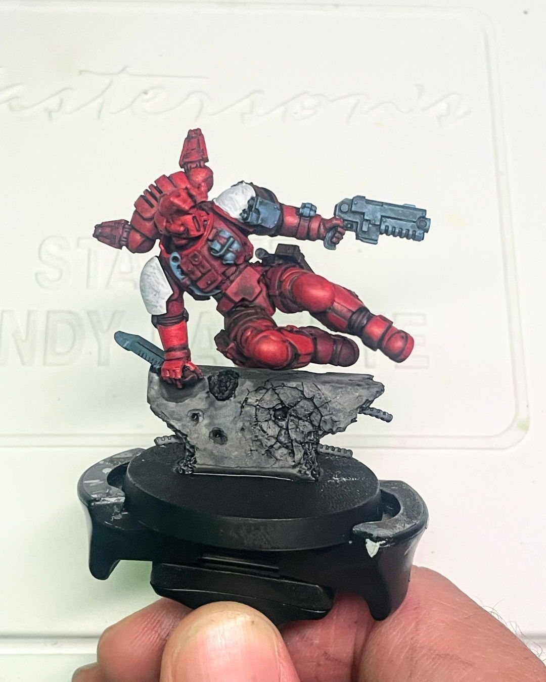 ALS Awareness Marine, base coats, photo 1
