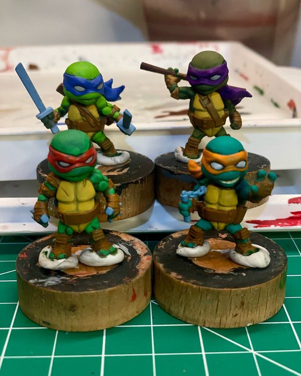 Turtles, first colors
