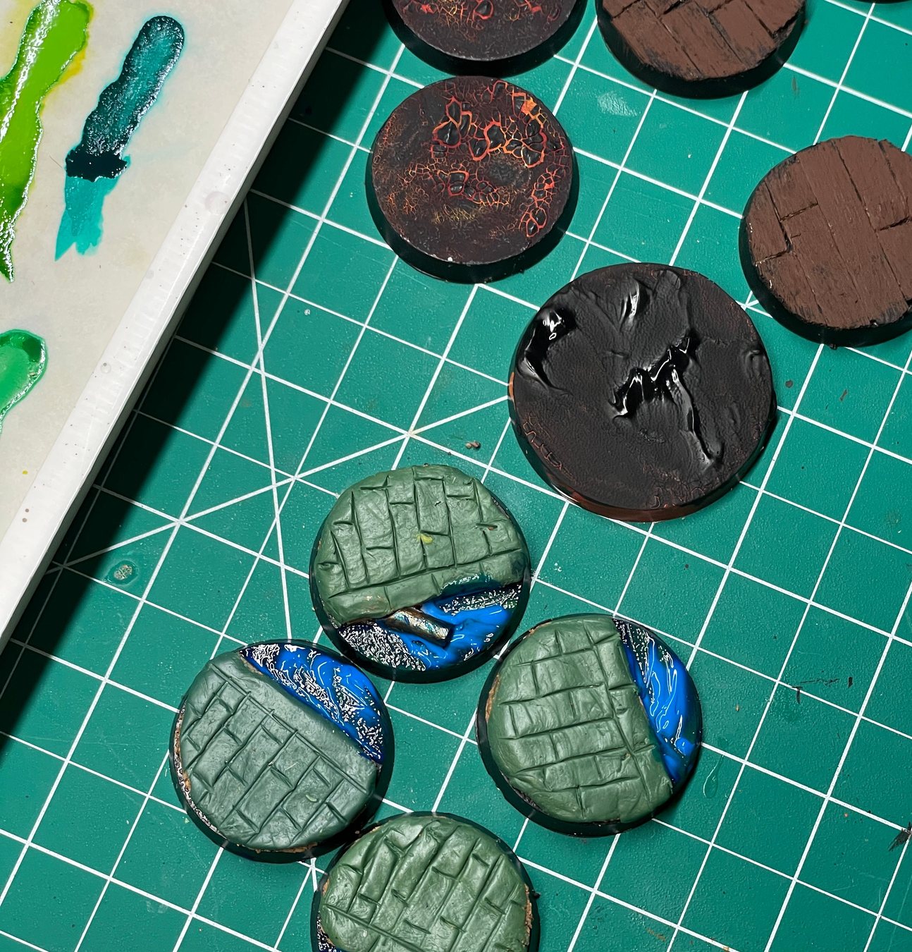 Sewer, lava, and dock bases