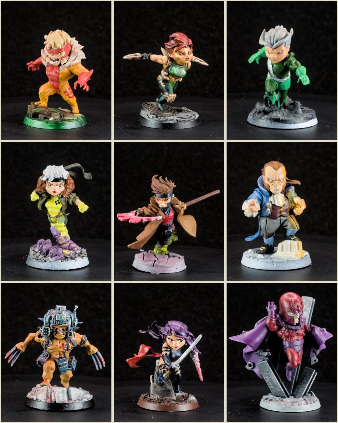 Early Marvel United minis, re-shot, photo 2
