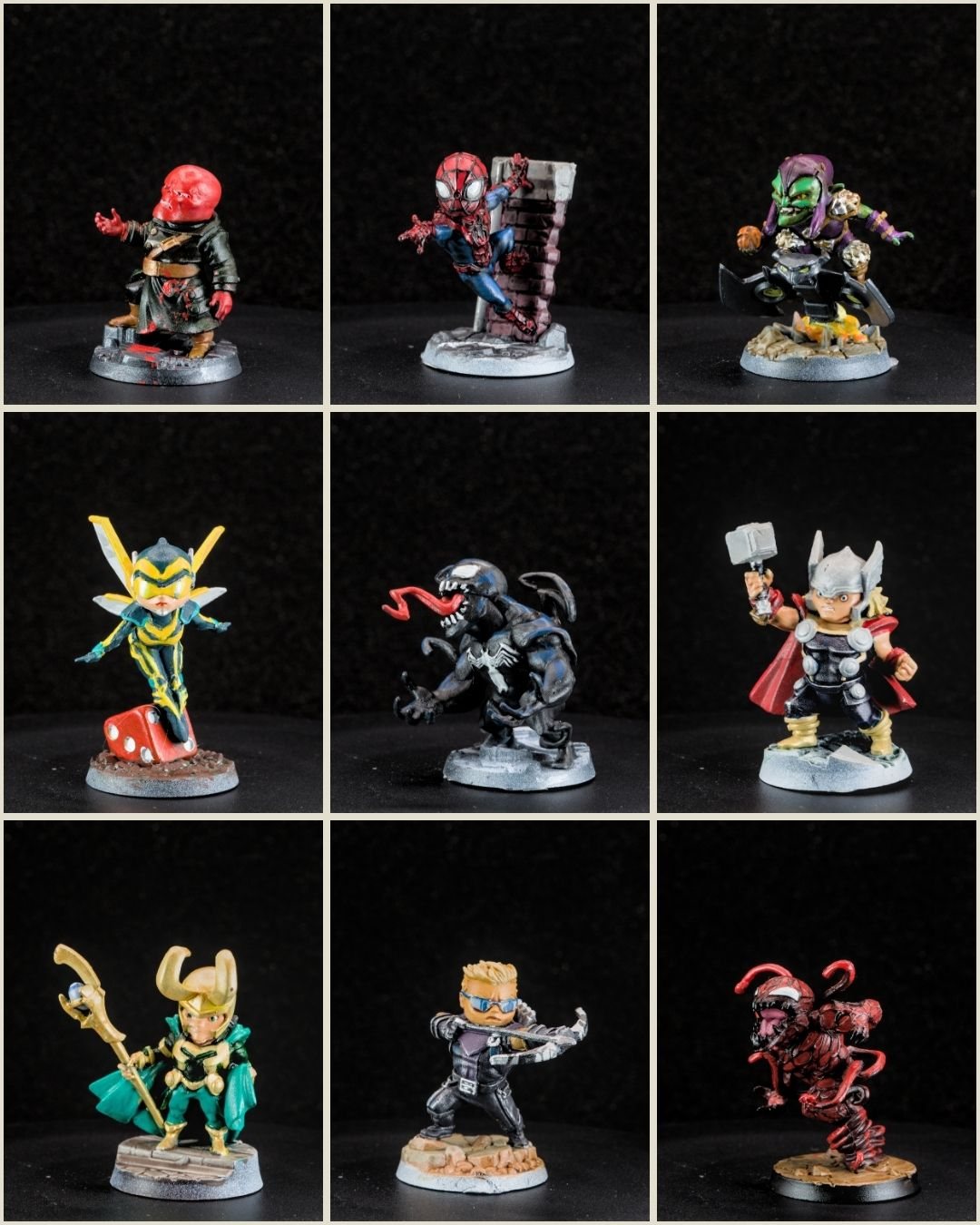 Early Marvel United minis, re-shot, photo 4