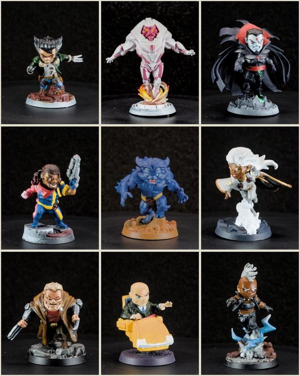 Early Marvel United minis, re-shot, photo 1