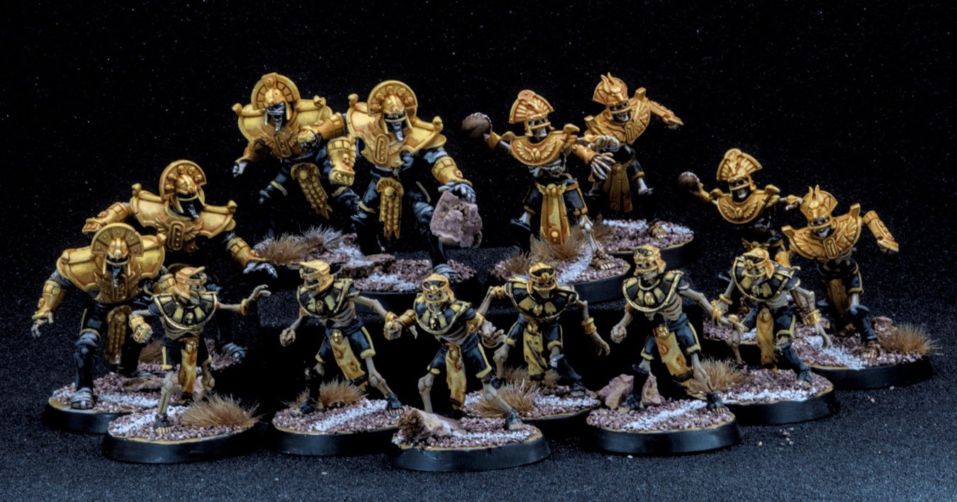 Tomb Kings in black and gold, photo 1