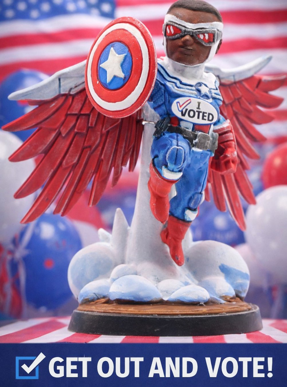 Captain America (Sam Wilson), Election Day