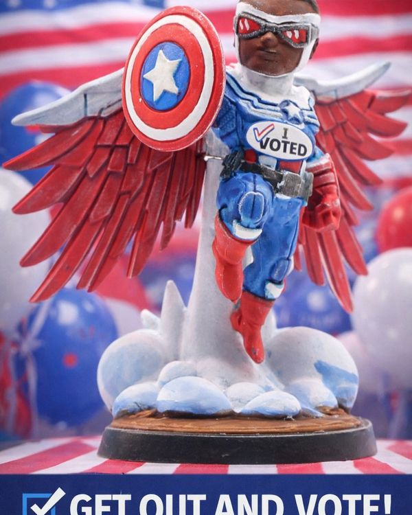 Captain America (Sam Wilson), Election Day