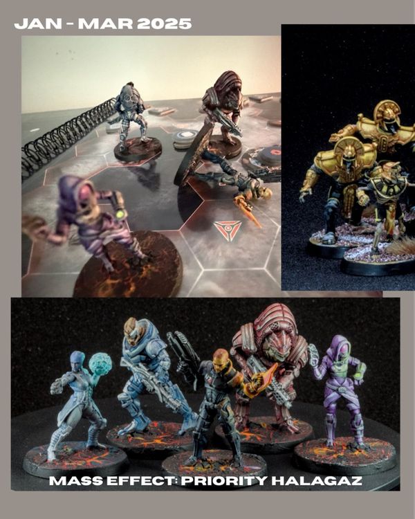 Everything painted so far in 2026, photo 1