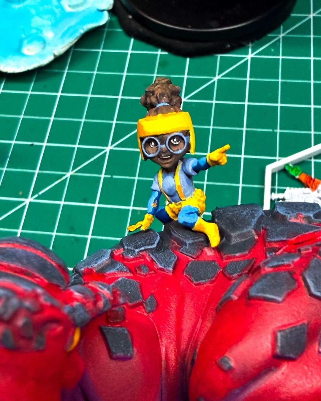 Moon Girl & Devil Dinosaur, WIP, photo 2