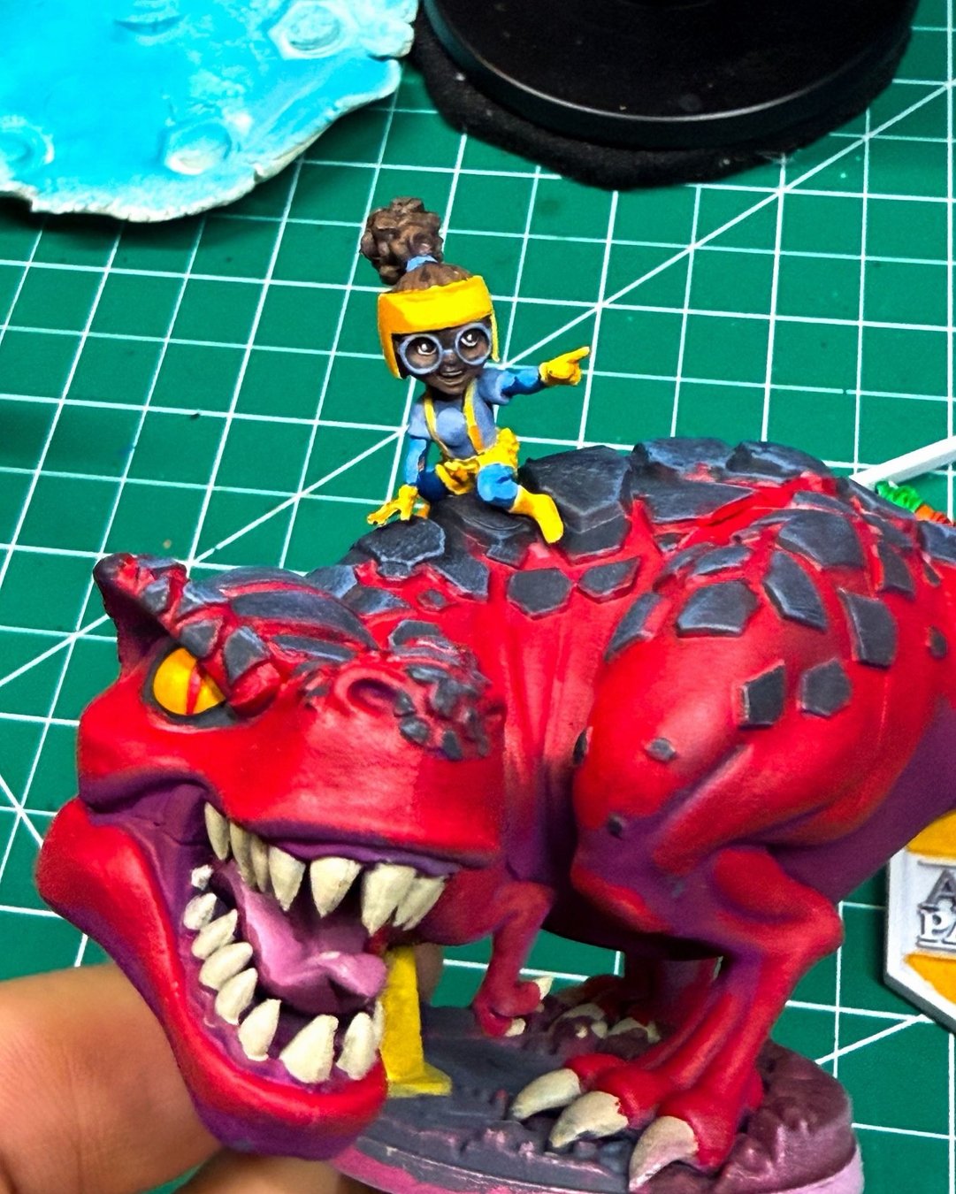 Moon Girl & Devil Dinosaur, WIP, photo 3