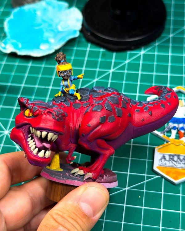 Moon Girl & Devil Dinosaur, WIP, photo 1