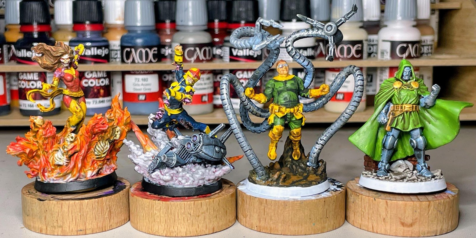 Marvel Zombies lineup, group shot