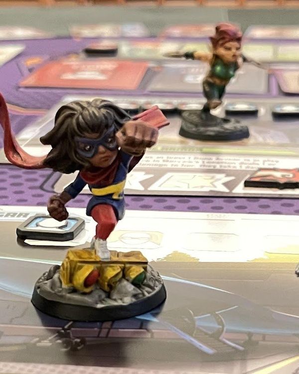 X-Men on the board, group shot